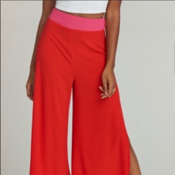 Show Me Your MuMu SMYMM high waisted colorblock pants - Picture 3 of 11